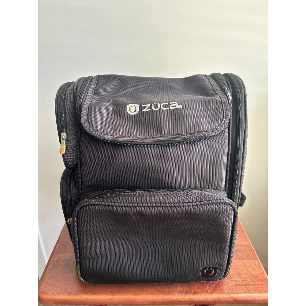 Zuca Black Backpack Unisex Large